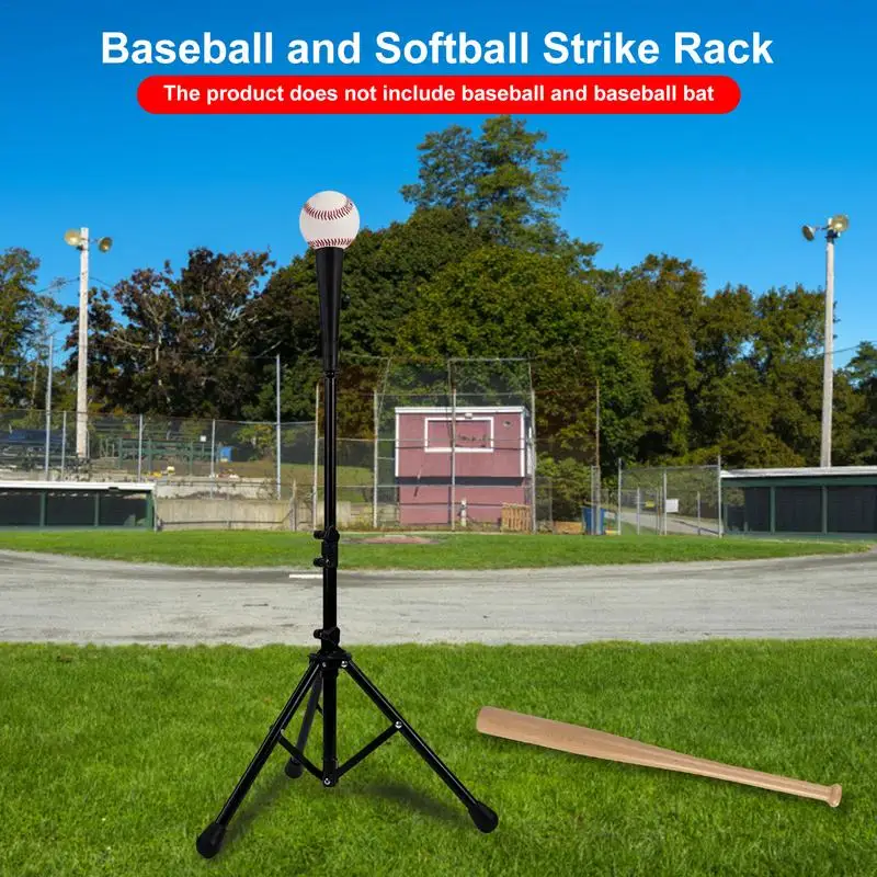 

Portable adjustable Baseball Batting Softball Accessories Practical Durable Training Holder Aid Training Equipment Outdoor