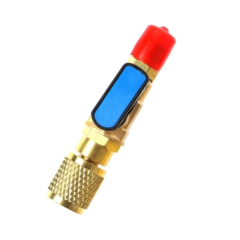581E R22 Refrigerants Balls Valves Brass Air Conditioning Refrigerants Shut Close Valves Air Conditioning Balls Valves Enduring