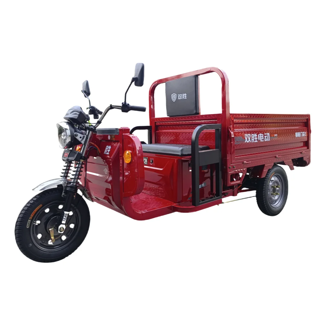 

SXLL Custom 1,5 м электрический 3-колесный грузовой трехколесный велосипед самосвал с открытым кузовом производитель индивидуального цвета