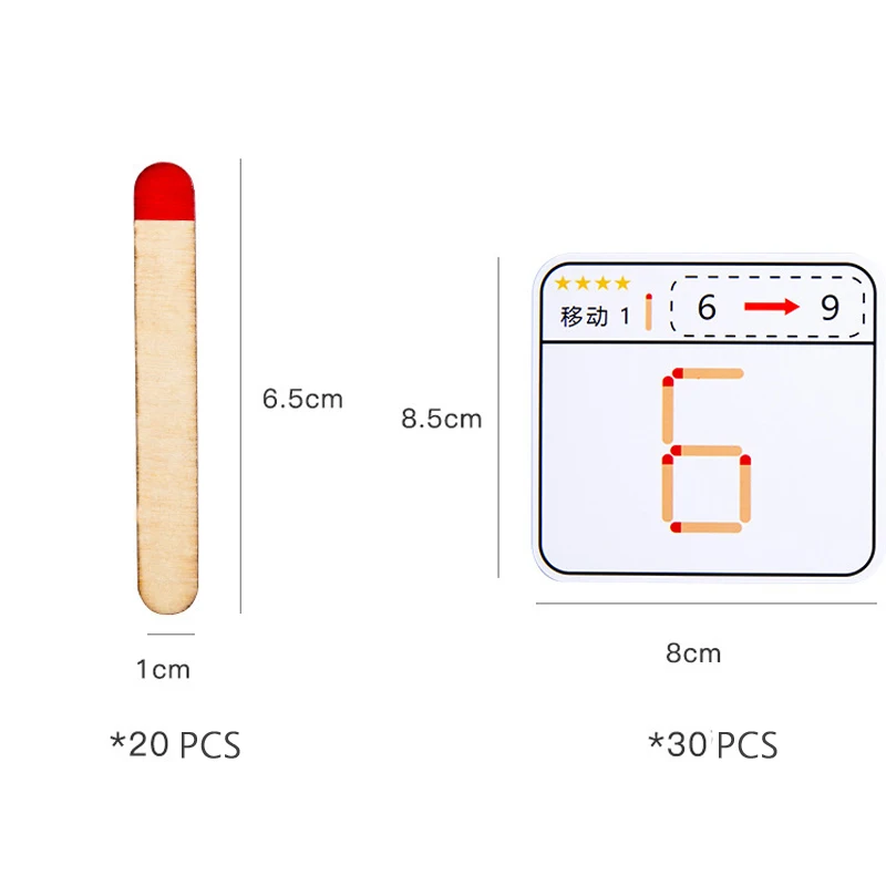 ของขวัญสำหรับเด็กเกมปริศนาจับคู่กับโต๊ะเคลื่อนที่สำหรับจับคู่ของเล่นเสริมสร้างความรู้ความรู้ความเข้าใจเกี่ยวกับไม้มอนเตสซอรี่