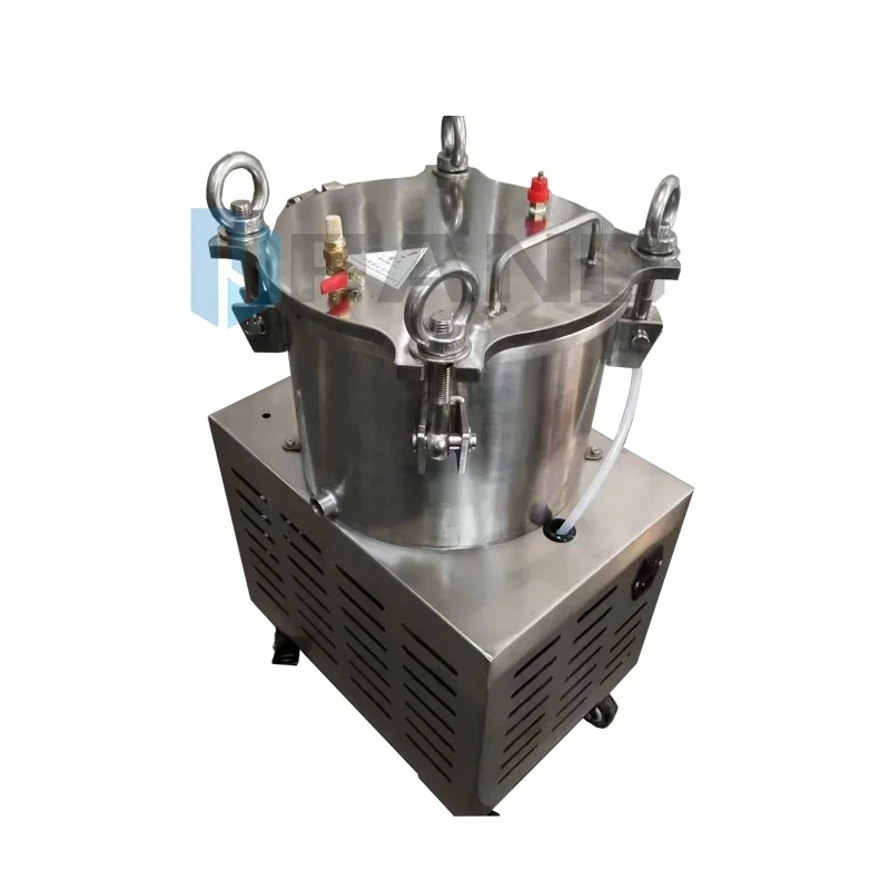 Pneumatic edible oil filter/Oil residue separator