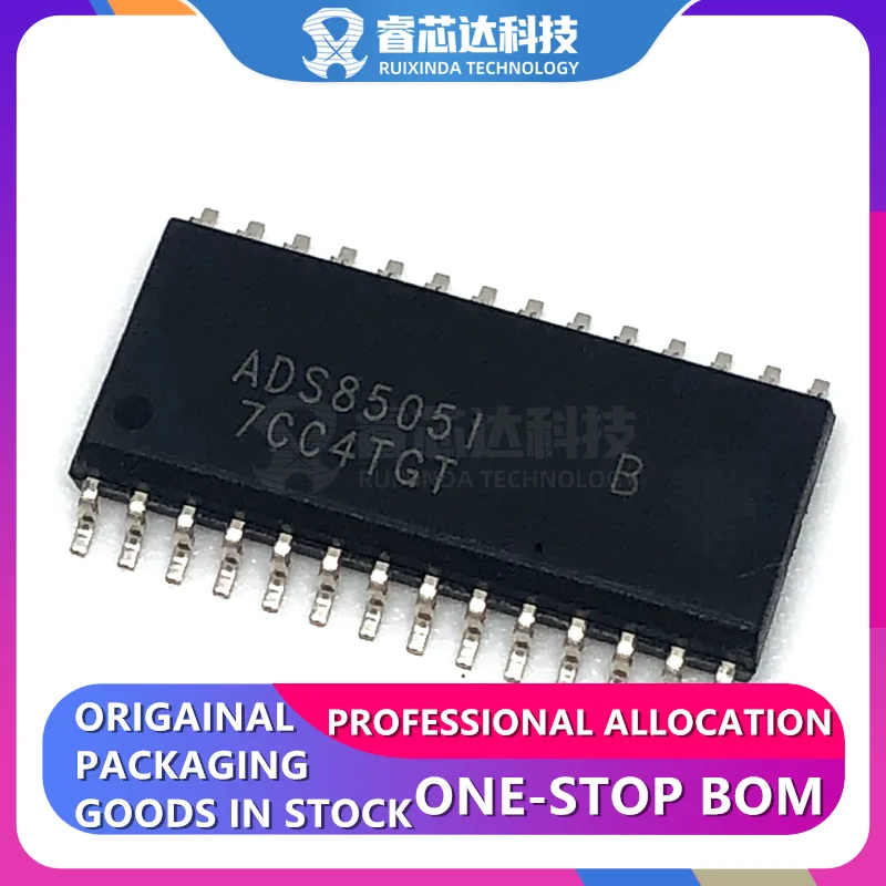 

ADS8505IBDWR SOP28 16 Bit Analog to Digital Converter 1 Input 1 SAR ADS8505 28-SOIC original genuine New Original In Stock