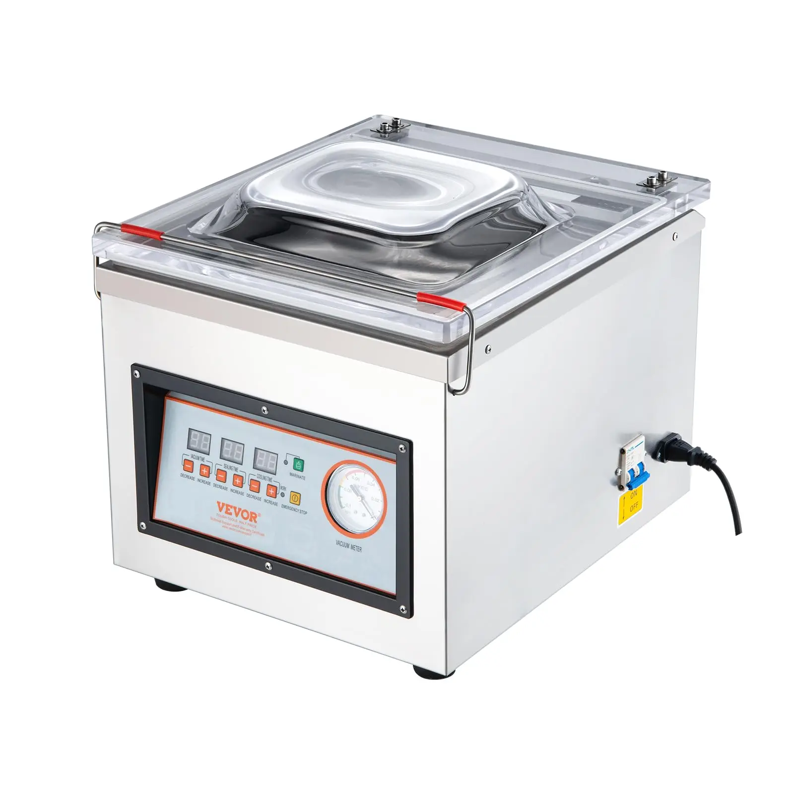 Chamber Vacuum Sealer DZ-260C Kitchen Food Chamber Vacuum Sealer 110V Packaging Machine Sealer for Food Saver Home