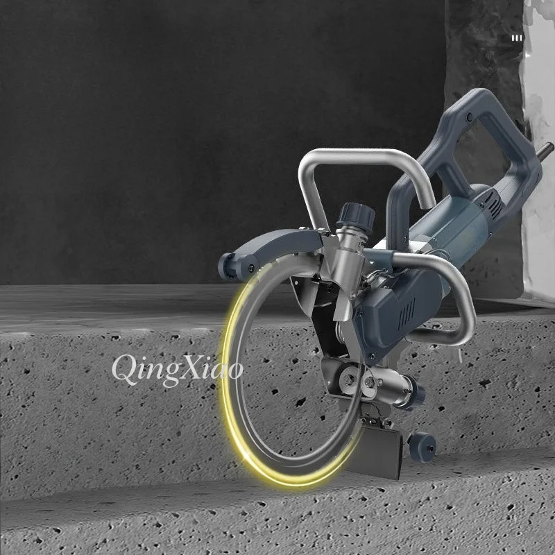 High Frequency Brushless Ring Saw Reinforced Concrete Wall Cutter Dust Free Wall Opening Cutting Machine  Door Window Renovation