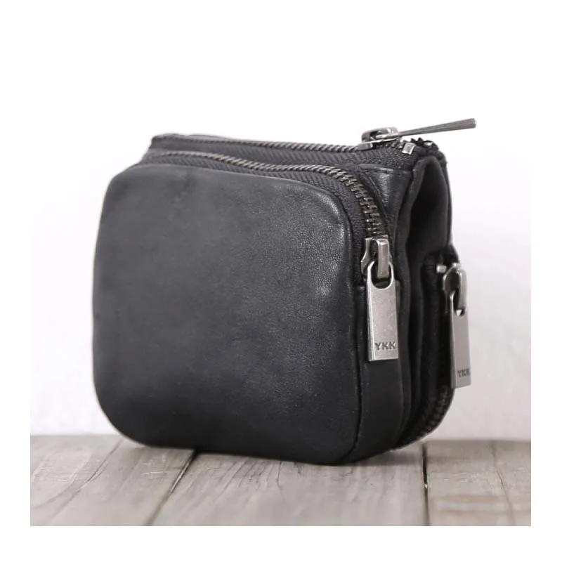 Men Clutch Bag Genuine Cowhide Leather Top End Multifunctional Storage Wallet Casual Zipper Cell Phone Purses Coin Pouch Women