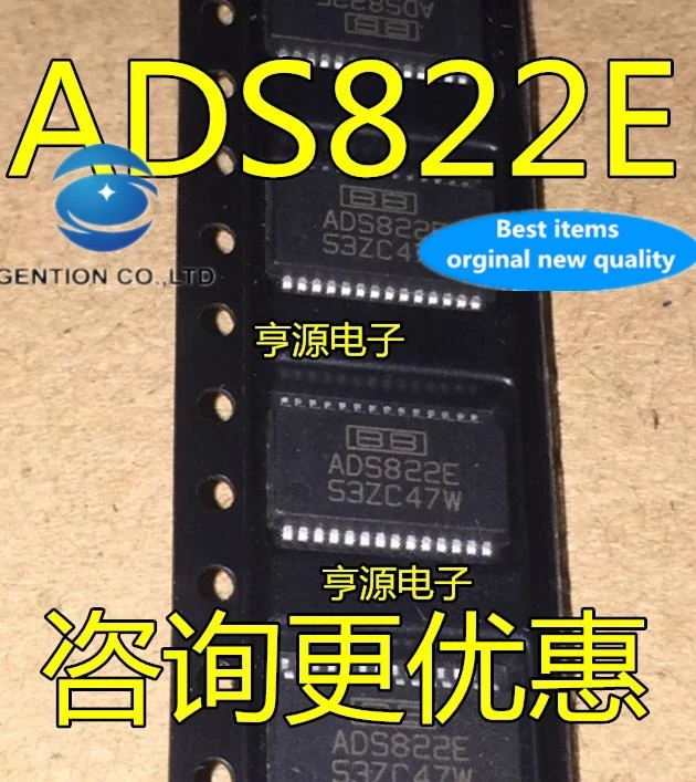 

5 шт. ADS822E ADS822 SSOP28 АЦП в наличии 100% новый и оригинальный