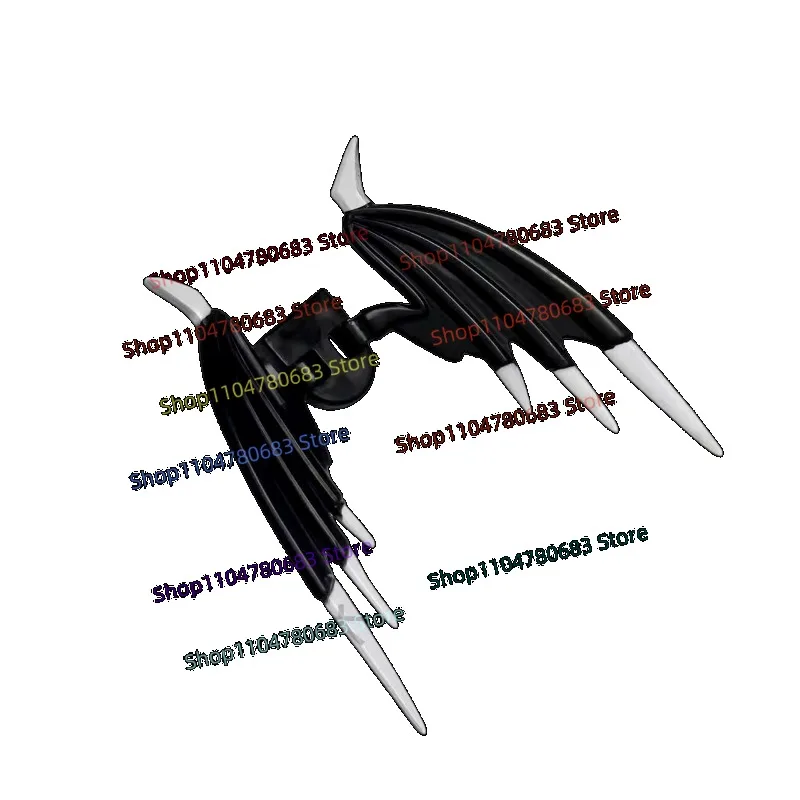 MOC 빌딩 블록 몬스터 윙즈 닌자 미니 액션 피규어 조립 모델 장식품 애니메이션 만화 장식용 장난감 선물