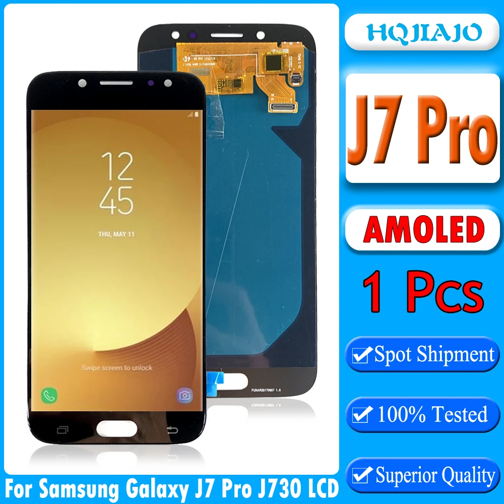 توصية وتحليل لشاشة LCD J7 Pro OLED لجهاز Samsung J7 2017