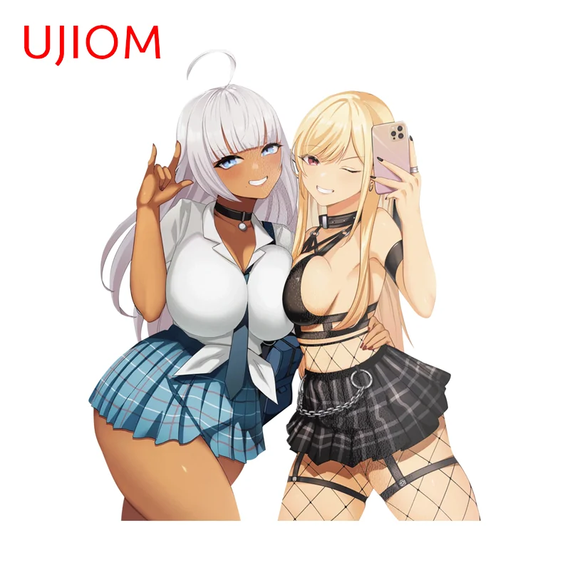 UJIOM Uruha Rushia Shiranui Flare Wall Sticker Alluring Hot Hololive Girl Popular Decal Suitable For Living Home Decoration