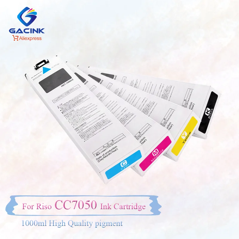 

CC7050 Compatible Ink Cartridge 1000ML For RisoGraph/Riso HC-5500 HC-5000 HC5550 With Chip