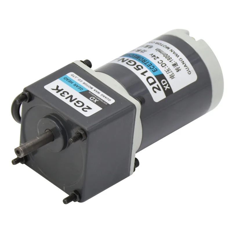 

12V24V DC Gear Reducer Motor Micro Slow Forward and Reverse Small Motor 15W Speed Regulating Motor