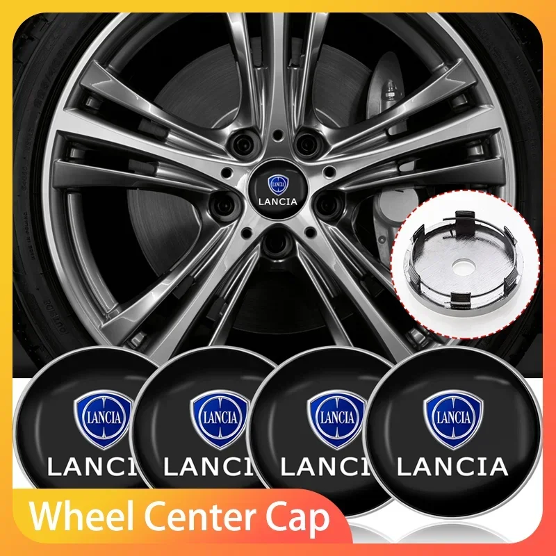 

Car Wheel Center Hub Cap Rim Cover Emblem Stickers Exterior Decoration For Lancia Ypsilon Lybra Phedra Thesis RenaultAccessories