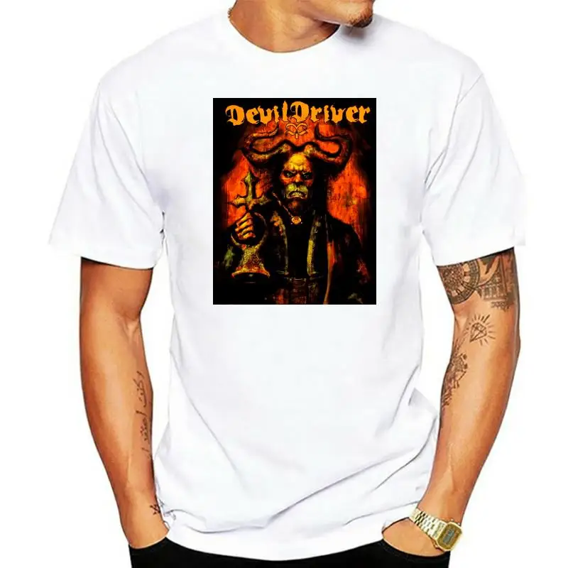 DEVILDRIVER ENTER THE UNKNOWN BLACK T-SHIRT NEW OFFICIAL ADULT BAND MUSIC