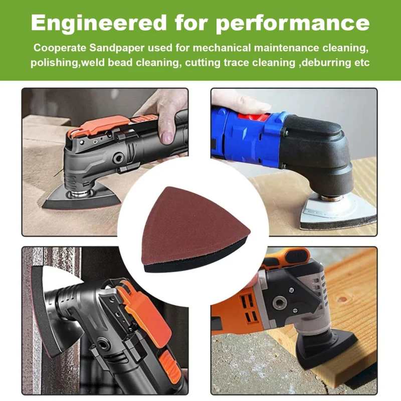 منشار صنفرة متأرجح متعدد المهام، قطعة واحدة 3-1/8 في السطح، #4