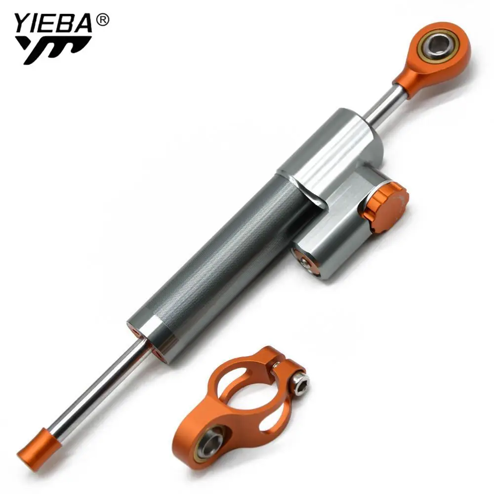 

Universal Motorcycles Adjustable Steering Stabilizer Damper For 990 SupeR ADVENTURE 1050 990 SMR/SMT 690 Enduro R 990 SM