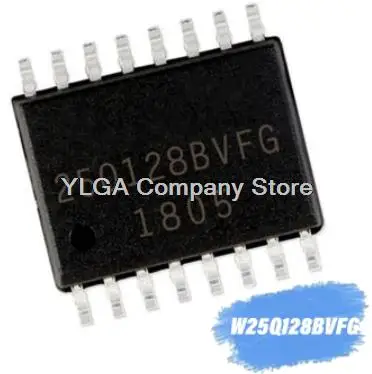 Scattered new W25Q128 SOP-16 integrated circuit ICW25Q128BVFIG   10PCS -1lot