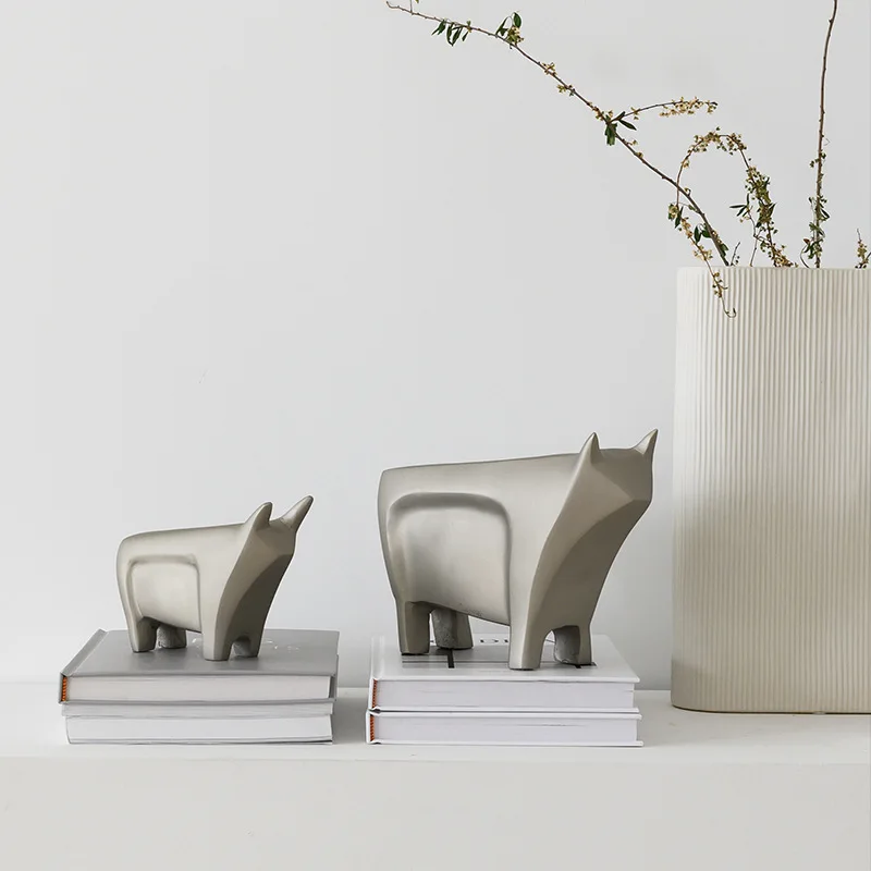 

Creative light luxury ornament rabbit monkey cow golden ant butterfly beetle grasshopper tabletop metal small ornament