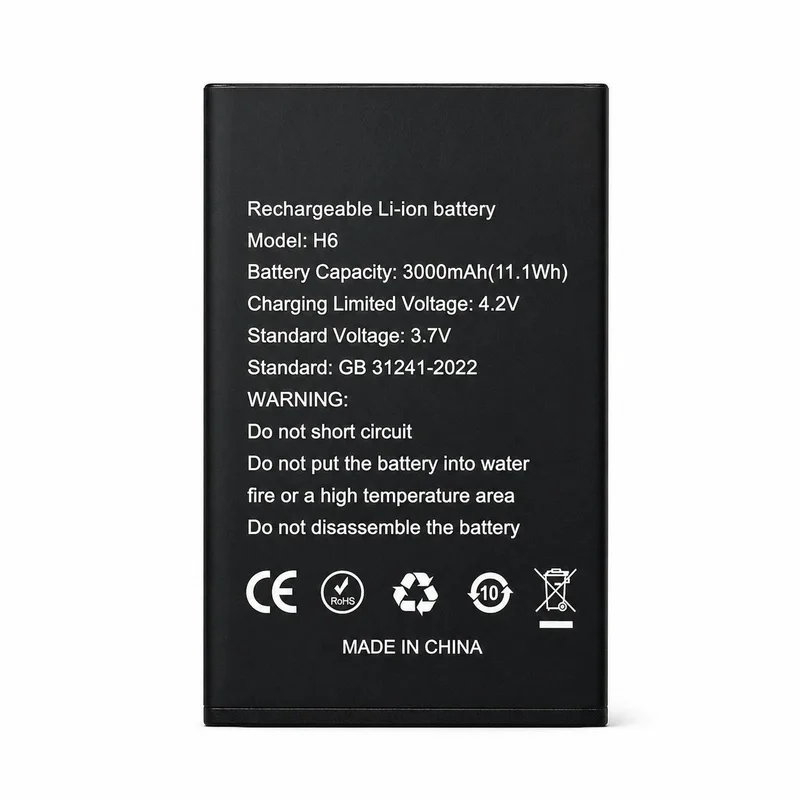 For HAMTOD H6 Li-ion Battery