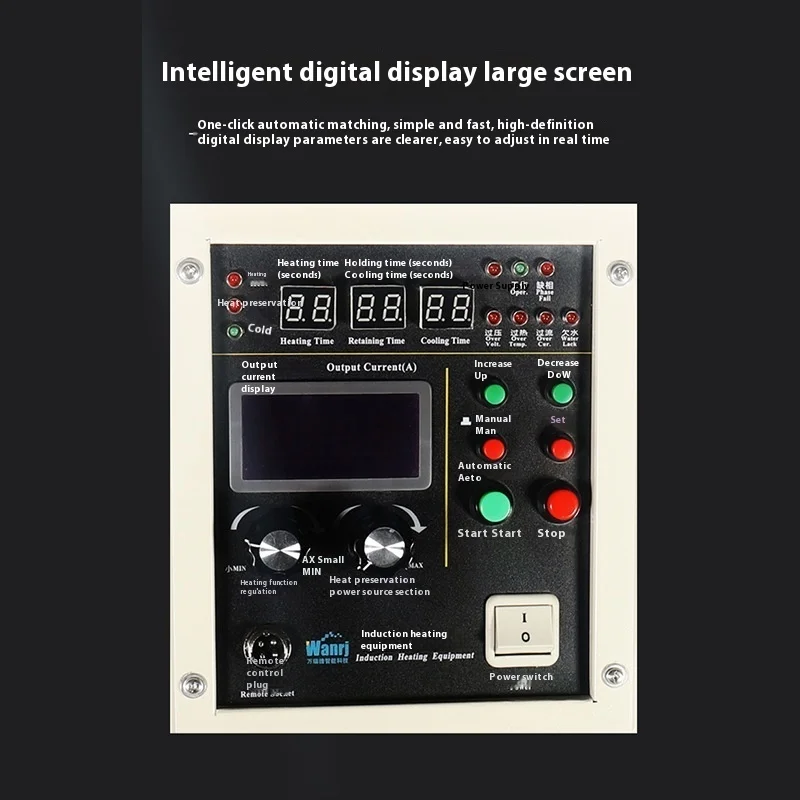 2025 New Handheld Induction Heating Small Metal Quenching Annealing Melting High-Frequency Welding Machine Brazing Hot Sleeve