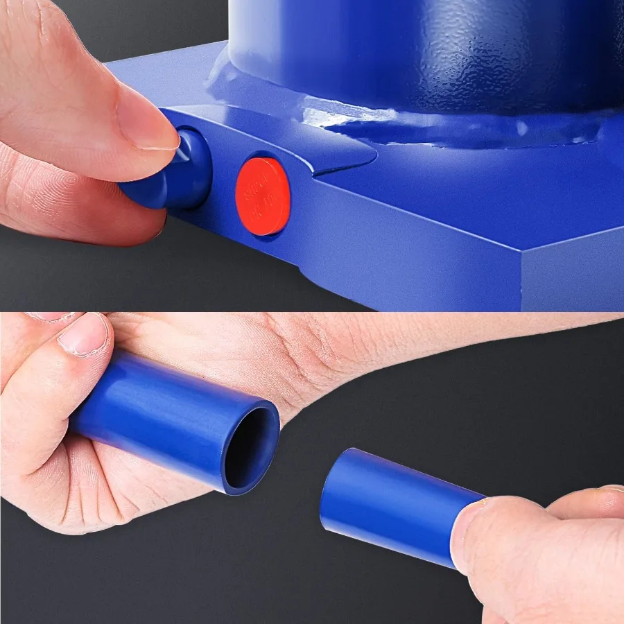 6 طن 13228 رطل قدرة الرفع مقبس الزجاجة الهيدروليكية الملحومة للسيارات لإصلاح وصيانة المركبات مثالية لالتقاط T