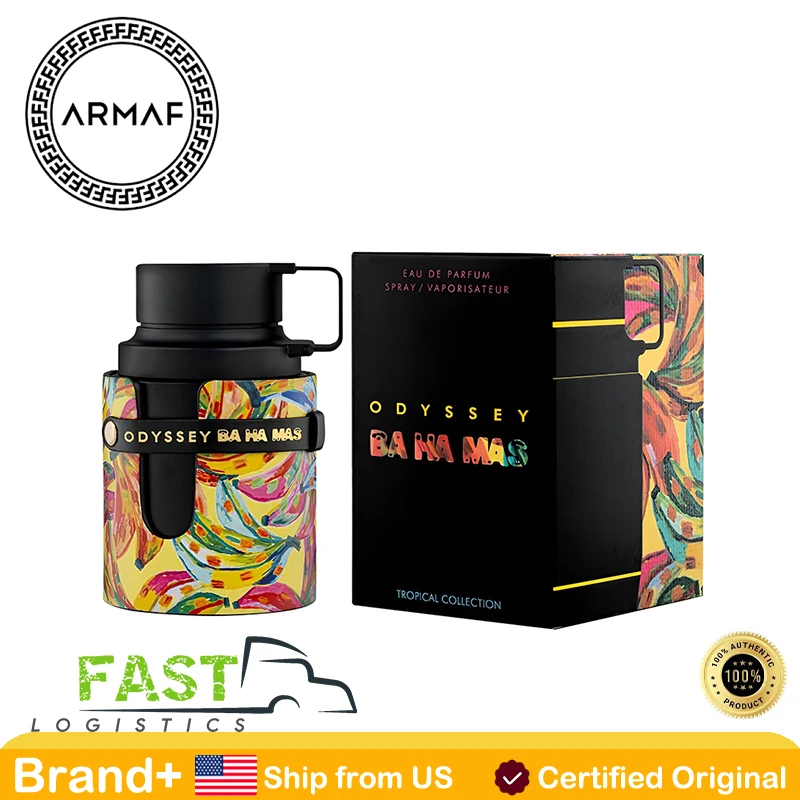 Armaf Odyssey Ba Ha Mas Tropical Collection Eau De Parfum Spray Langanhaltender Duft für Unisex 100ML Kölnisch Wasser Natürliches Parfüm