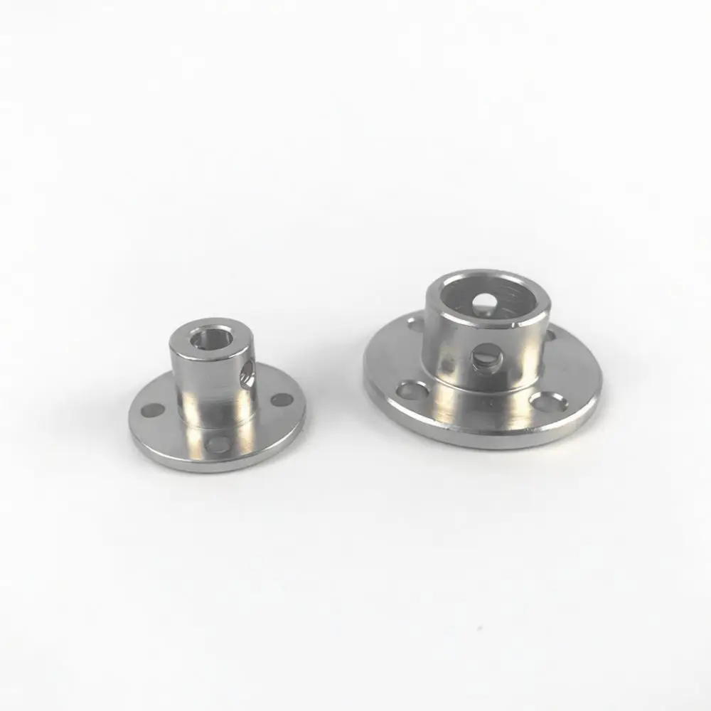 Industrial Rigid Clamp Flange Coupling Connector 2mm 3mm 4mm 6mm 8mm 10mm 12mm 14mm Shaft Alignment Accessory Mechanical Tool