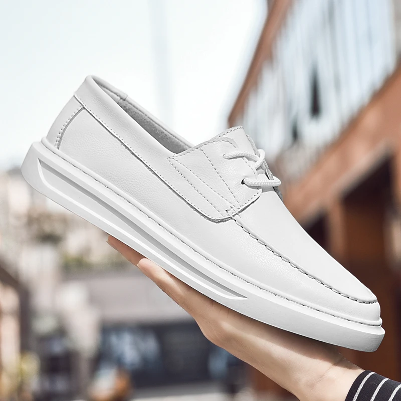 

Casual Genuine leather Board shoes Minimalist and trendy style design Outdoor leisure sports and walking Luxury quality shoes