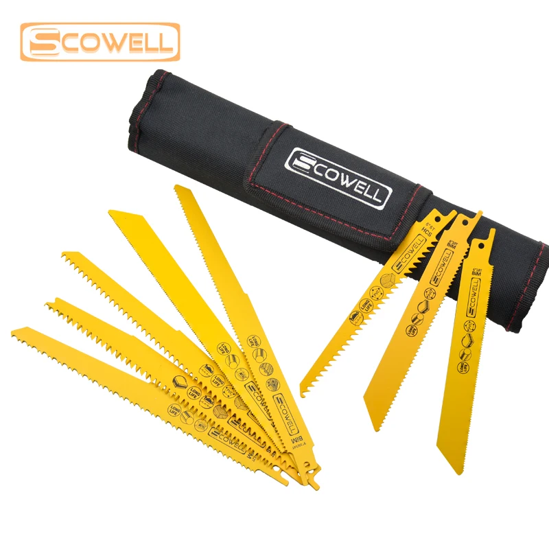 30 шт., комплект сабельных пил, набор сабельных полотен для резки металла, набор сабельных полотен для дерева, ПВХ, волокна, многофункциональные машинные полотна для лобзика