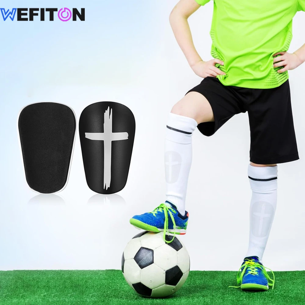 

1Pair Soccer Miniature Shin Guards- Mini Protective Shins Guards Reliable Extra Shins Guards Football Shin Pads for Chinld Adult