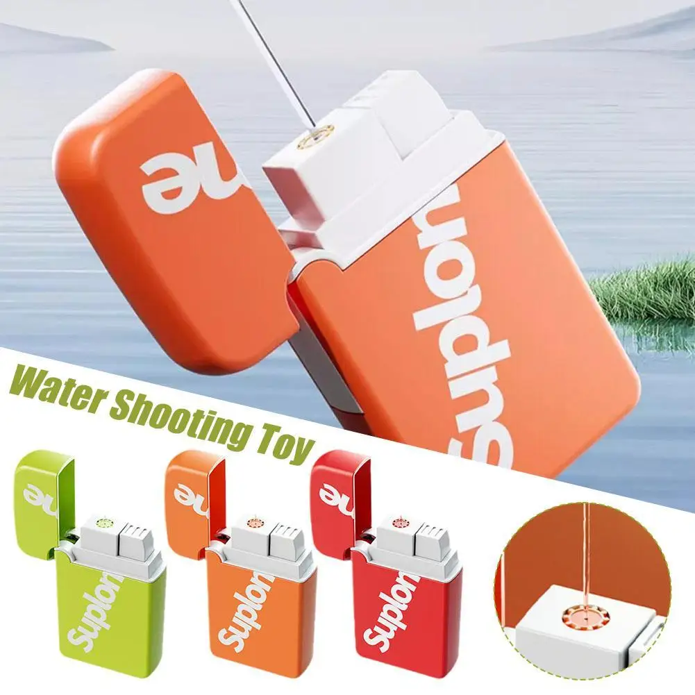 Nouveau briquet drôle pistolet à eau Gadgets Halloween tour ou friandise farces jouets anti-Stress pour enfants jouets pistolet à eau d'été