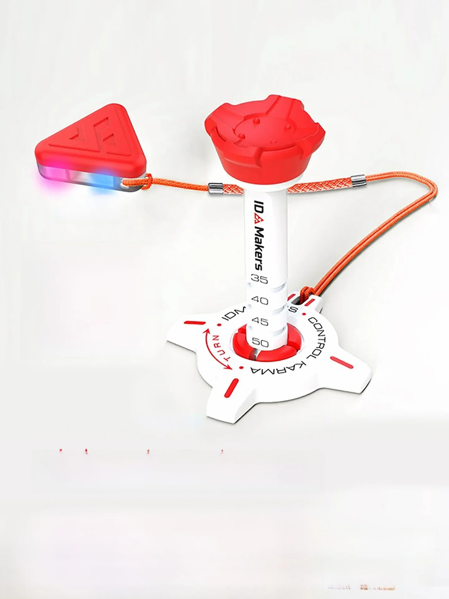 golf-tee-ball-spike-height-adjustment-limit-indicator-flashing-anti-loss-low-resistance-durable-golf-ball-tee