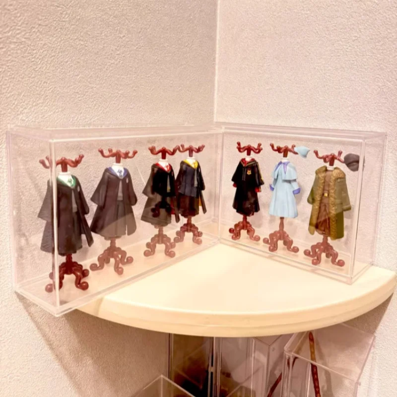 Bandai Gashapon Harry Potter Anime Figure Set - 3Pcs Collectible Models Cute Torso Toys for Kids Gift Ideal Home Decor