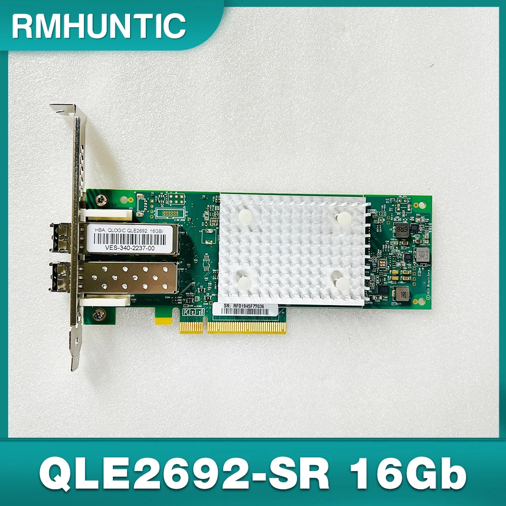 

Для Qlogic QLE2692 QLE2692-SR 16Gb FC dual port fiber channel card HAB fiber card