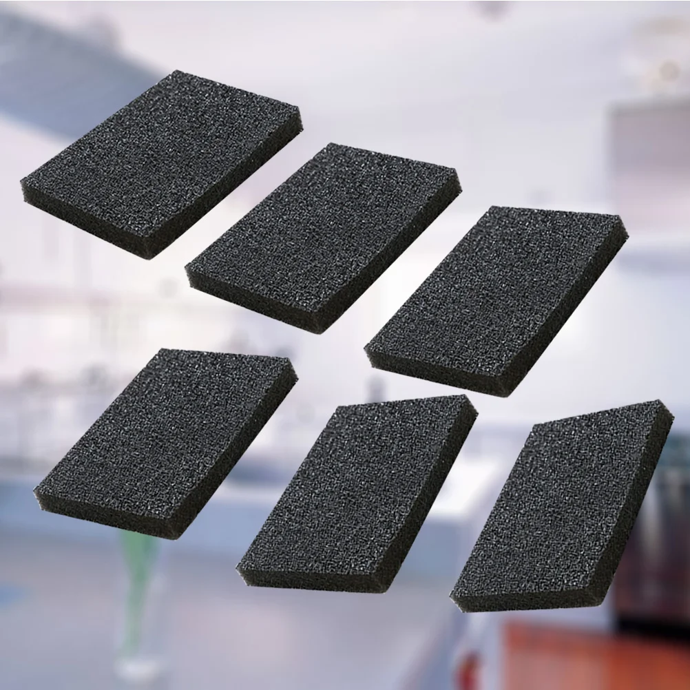 10 Pcs Emery Sponge Rust Scrubber Brush Cleaning Nano Eraser Household Sponges Black