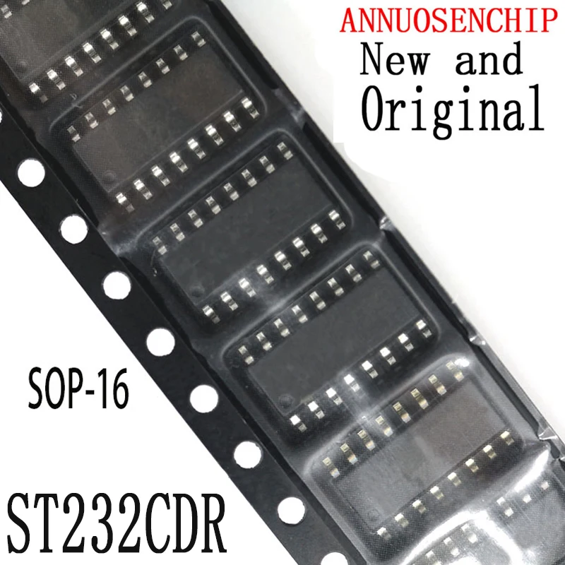 10PCS New And Original SOP16 ST232C SOP ST232 SOP-16 Transceiver Chip ST232CDR