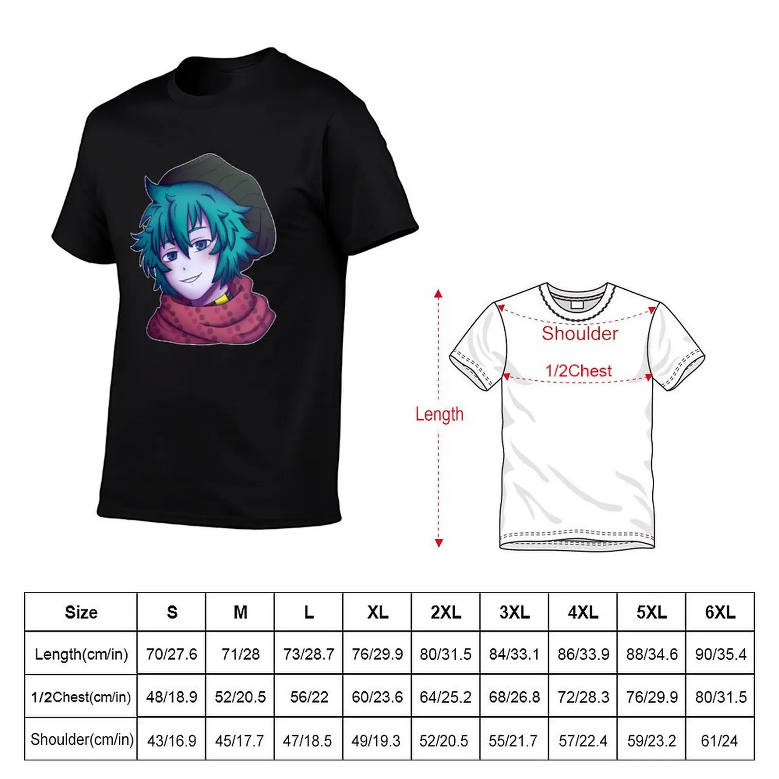 Shin Tsukimi / Sou Hiyori - YTTD T-Shirt man clothes baggy shirts mens shirts graphic tee