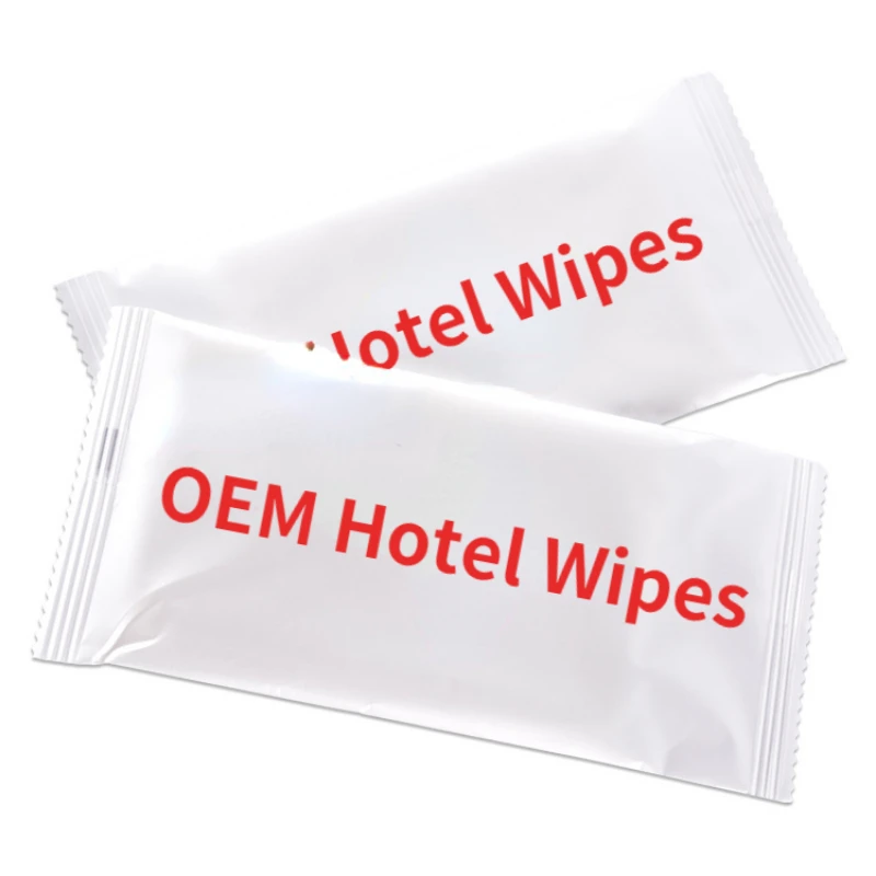 Customized Hotel Restaurant Wipes Disposable Catering Hotel Wipes OEM Printable LOGO Custom Wipes Wholesale