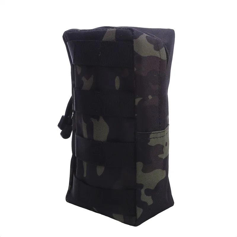 600D Oxford Outdoor Tasche EDC Molle Werkzeug Reißverschluss Taille Zubehör Langlebig Gürtel Komouflage Tasche Airsoft
