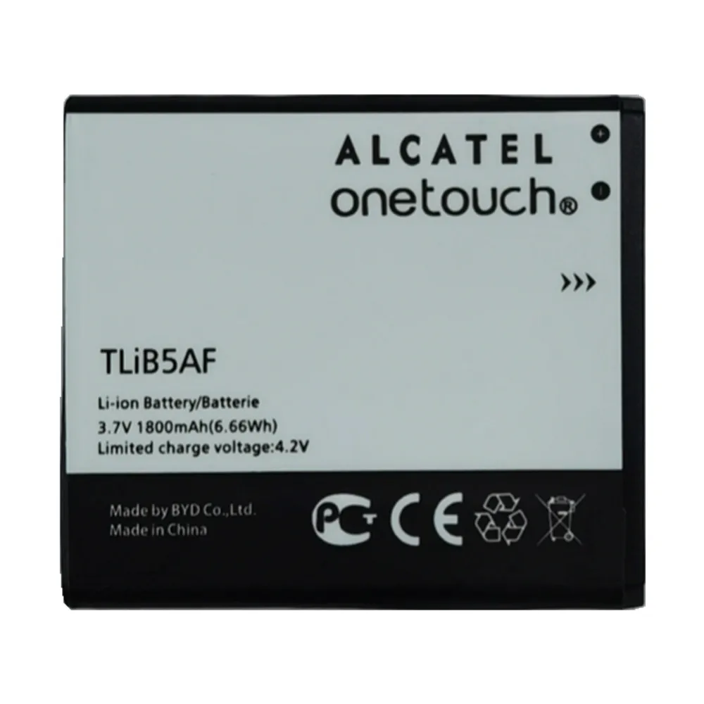 New High Quality TLiB5AF 1800mAh Battery For Alcatel One Touch Pop C5 OT 5036 5036D 5037 5037A 5037D 5037X Smartphone Batteria