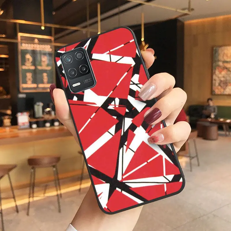 Eddie Van Halen Graphic Guitar shell Phone cover For oppo Realme 8Pro 6PRO 6i 7pro 9i 9pro C11 C21Y C21 C25Y C25S C3 Q3S XT Case