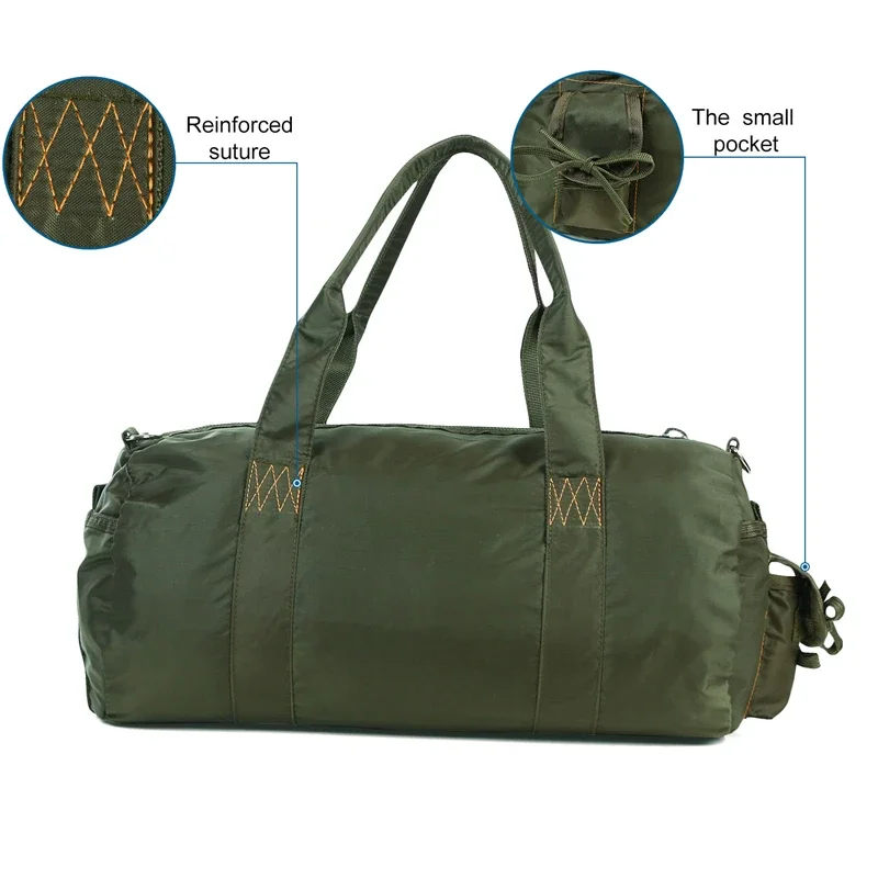 New Tactical Parachute Sport Duffle  1000D Nylon Outdoor Travel Belt  Camping Tactical Crossbody