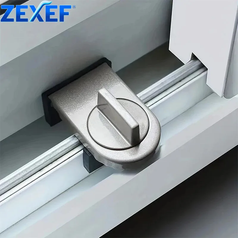 

No Punching Sliding Door Window Lock Children's Safety Anti-Fall Anti-Theft High-Rise Limiter Lock