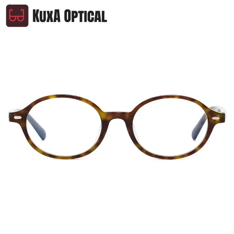 

Retro Frames Prescription Glasses Myopia Anti Blue Ray Photochromic Women Oval Small Glasses Acetate Classic Reading Glasses