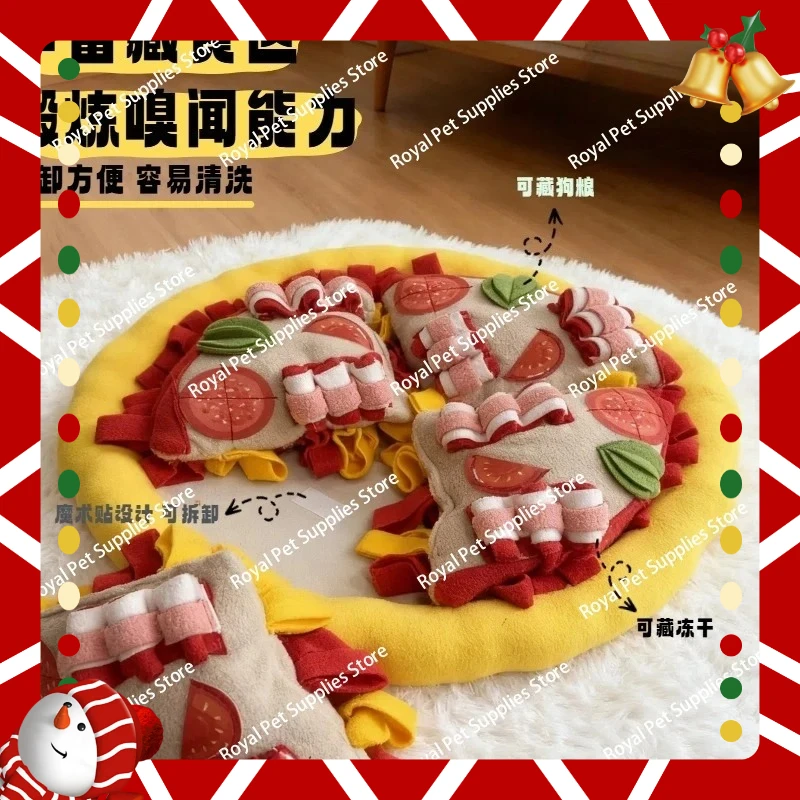 High-end Pet Sniffing Pad Cat Educational Training Consumes Physical Energy To Hide Food High Ground Special Sniffing Pad