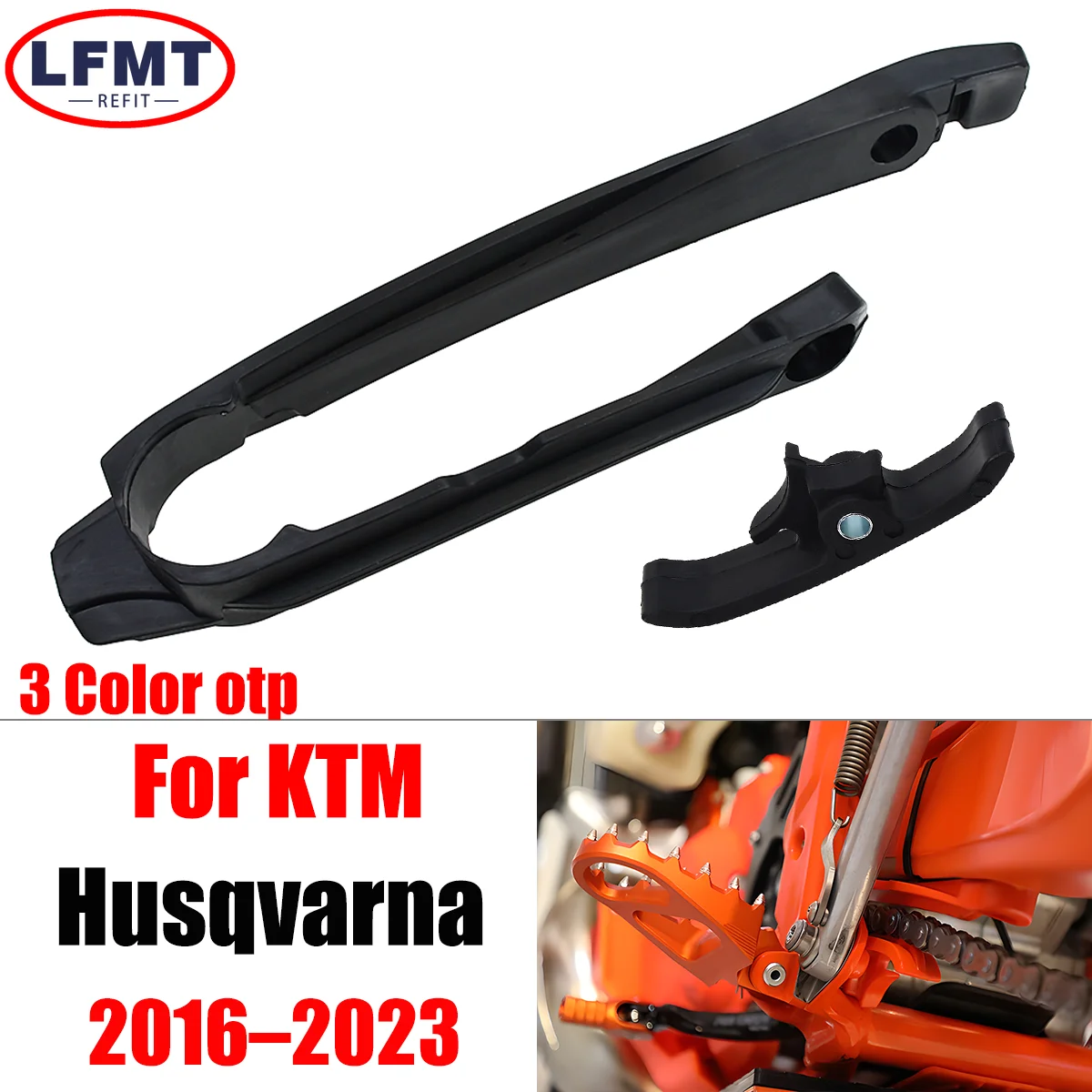 

Motorcycle Chain Slider Guard Swingarm Guide For Husqvarna FC 250/350/450 FE 250/350/450/501 350S 501S FS FX TC TE TX 2016-2021