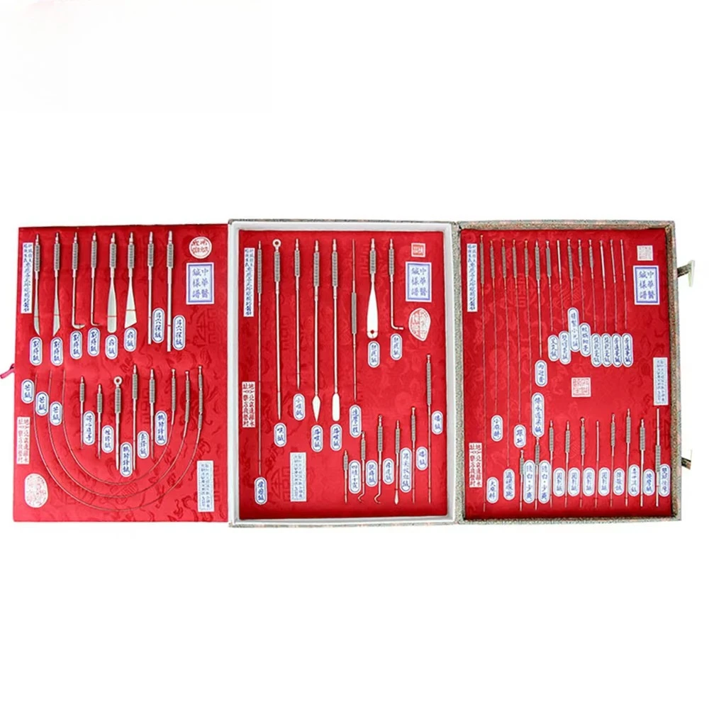 Chinese Ancient Acupuncture Needle Atlas Needles Mold Display Model