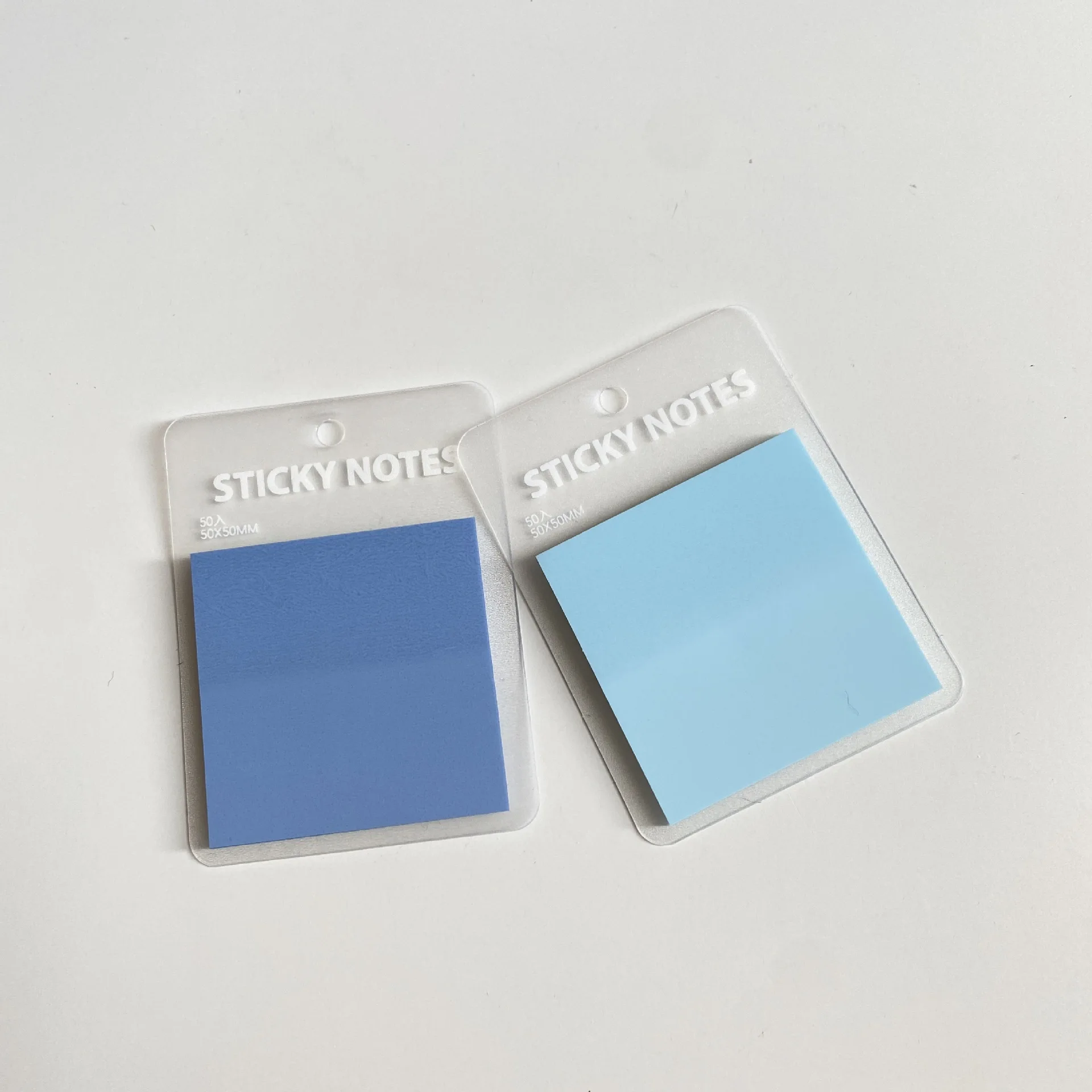 50*50mm Transparent Self Adhesive Memo Pads Bookmark See Through Posted It Office School Sticky Notes Marker