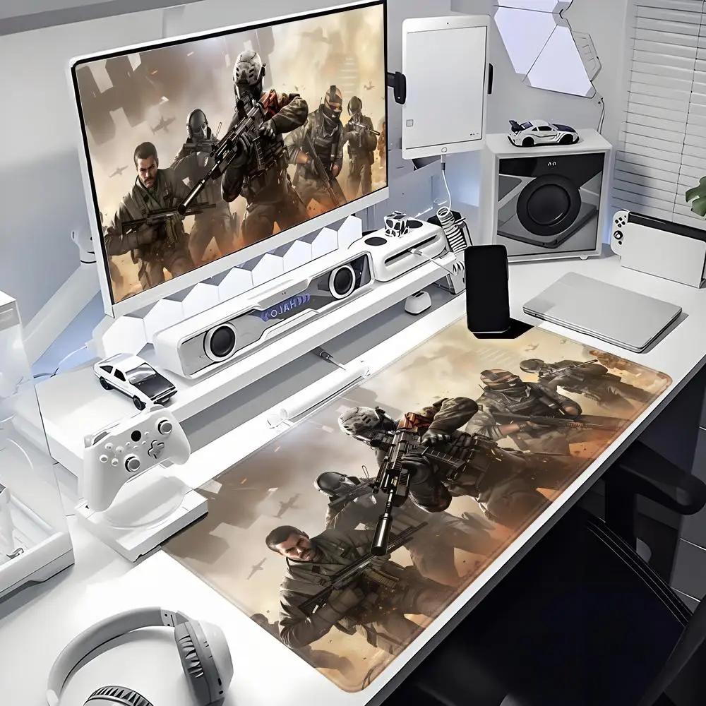 

HYBXAXC Anime HD Mousepad Gamer Large Size Carpet Mausepad Call of Duty Mouse Pad Gaming Accessories Desktop Extended Deskmat