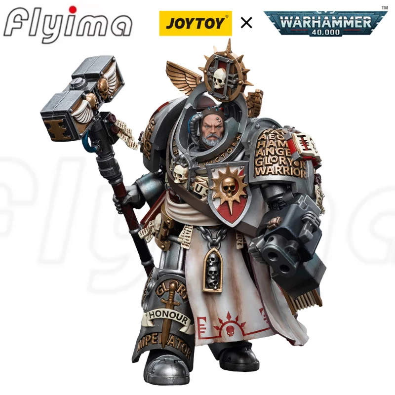 [Auf Lager] Joytoy 1/18 Action figuren 40k graue Ritter Großmeister Voldus Anime Sammlung Militär modelle versand kostenfrei