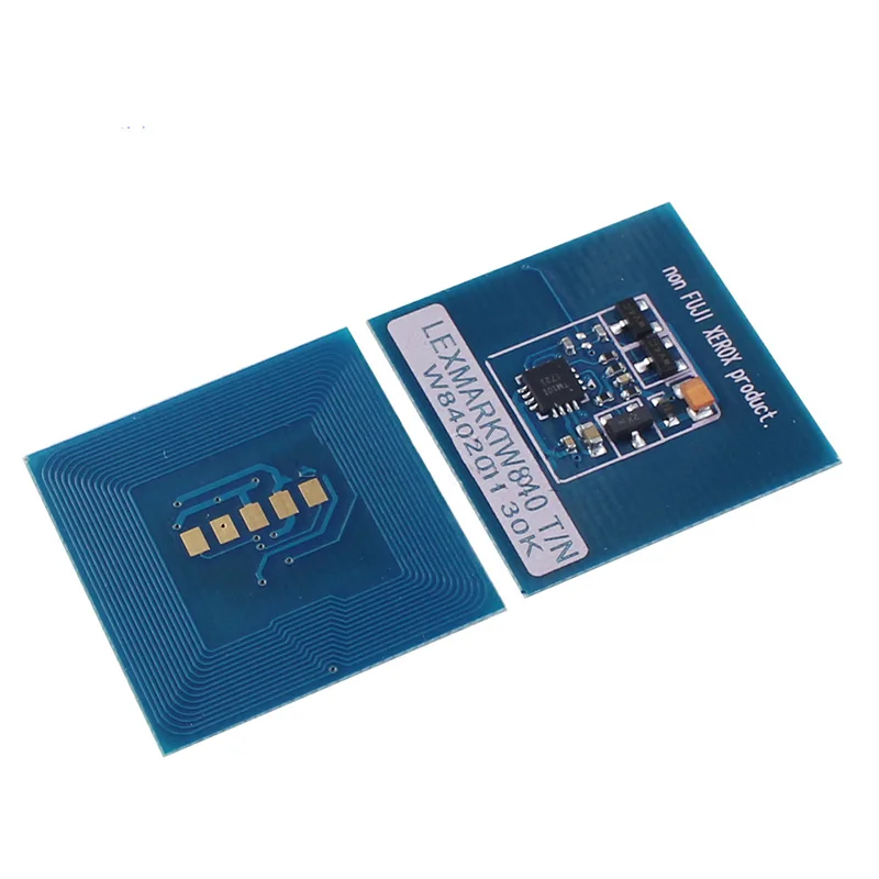 Suitable for Lexmarks W840 ink cartridge chip with a printing page count of 30K, model W84020H toner chip